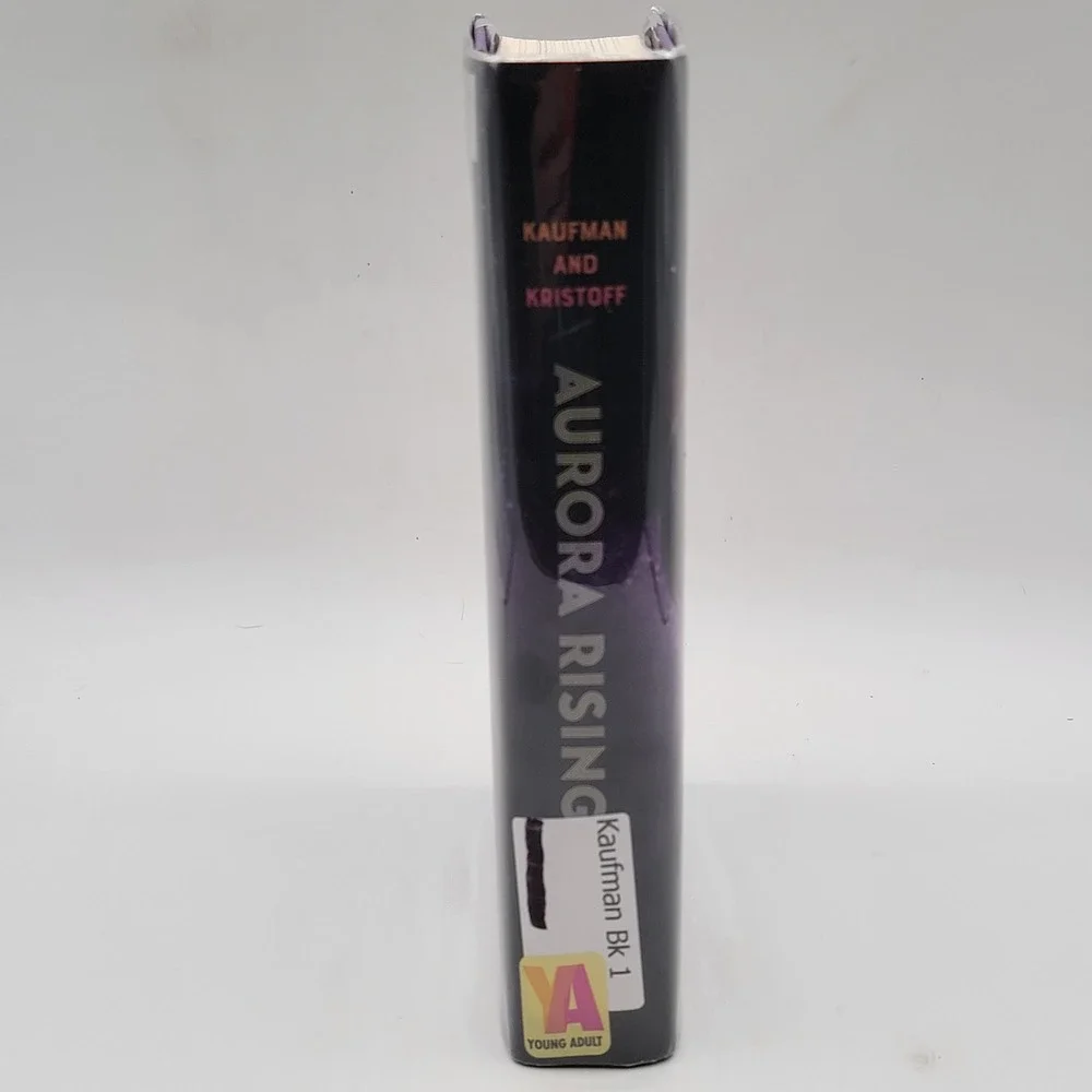 Amie Kaufman Aurora Rising Hardcover First Edition Ex-Library YA Sci-Fi Good